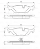 Bosch Bremsbelagsatz, Scheibenbremse Hinterachse 0 986 466 Produktbild-Vorschau 11