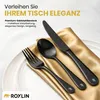 Roxlin Besteckset 30-teilig Plain Design – Edelstahl Produktbild-Vorschau 3