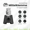 Solarprofile - 1x Mittelklemme schwarz - inkl. MwSt. - Produktbild-Vorschau 2