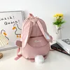 Módní dětské školní tašky Bunny Přenosné batohy Dětské Náhled obrázku produktu 1