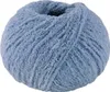 A ball of blue yarn on a white background. Produktbild-Vorschau