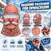 Lustige Balaclava mit Gesichtsprint, Winter Sturmhaube für Produktbild-Vorschau 5