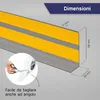 HOLZBRINK Battiscopa adesivo in PVC 50x20mm, 1 m | Bordino Anteprima dell’immagine prodotto 4