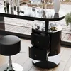 Toaletní stolek Vicco Lara Černý vysoký lesk 120 cm se Náhled obrázku produktu 5