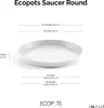 Ecopots Untersetzer rund 60 für Blumentopf - L 50,5 cm x B Produktbild-Vorschau 2
