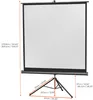 celexon Stativleinwand Economy 184 x 184 cm Produktbild-Vorschau 4