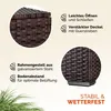 CASARIA® Auflagenbox 318L Polyrattan - Wetterfeste Garten Produktbild-Vorschau 8