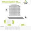 Teichzaun Oberbogen 11tlg. - ca. 390 x 78,5 cm - Anthrazit Produktbild-Vorschau 2