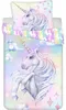 Juego de sábanas de algodón con diseño de unicornio, Vista previa de la imagen del producto 1