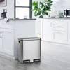 SVITA TM2X15 Treteimer 30 Liter 2x 15L Abfalleimer Produktbild-Vorschau 2