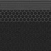 A dark background with a geometric pattern of hexagons and chevrons. Náhľad obrázku produktu
