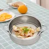 Dampfeinsatz Edelstahl Dampfkocher Dämpfkorb  Dämpfgitter Produktbild-Vorschau 7