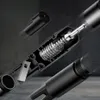 An exploded view diagram of a safety hammer, showing its internal components like a spring and a metal cutting blade. Náhled obrázku produktu