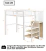 Flieks Etagenbett 90×200cm mit Treppe und Kleiderschrank, Produktbild-Vorschau 7