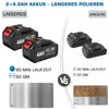 Szlifierka akumulatorowa 1200 W 3 w 1, satynownica, Podgląd zdjęcia produktu 5