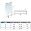 6mm NANO Sicherheitsglas  Festwand 70x140cm Produktbild-Vorschau 2