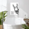MuchoWow® - Leinwandbilder - Zitat - Esel - Tiere - Netter Produktbild-Vorschau 2