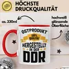 Ddr Tasse Geschenk 100% Hergestellt In Der Ddr Ostprodukt Produktbild-Vorschau 3