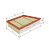 BOSCH F 026 400 324 Luftfilter für LAND ROVER Range Rover Produktbild-Vorschau 15