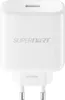A white Realme SuperDart charger is shown against a white background. Produktbild-Vorschau