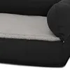 letto ortopedico per cani 100 x 70 x 27 cm con schienale Anteprima dell’immagine prodotto 8