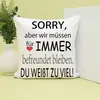 Merclix Freundin Kissenbezug 45x45cm Geburtstag Weihnachten Produktbild-Vorschau 4