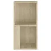vidaXL Półka narożna dąb sonoma 33x33x67 cm materiał Podgląd zdjęcia produktu 4