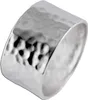 Damenring Sterling Silber 925 Hammerschlag Optik 19 Produktbild-Vorschau 1