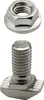 KLAK 20 - Hammerkopfschraube T-Schraube M5 12mm Nut 6 Produktbild-Vorschau 1