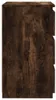 vidaXL Nočný stolík Smoked Oak 40x35x62,5 cm odvodený Náhľad obrázku produktu 5