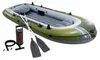 INTEX 66334NP Seahawk 4 Schlauchboot Set mit Paddel und Produktbild-Vorschau 12