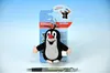 A plush toy keychain of a mole is displayed on a blue and white checkered backing card, with a pen in the foreground. Anteprima dell’immagine prodotto