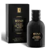 A black perfume bottle and its packaging are displayed against a white background. Anteprima dell’immagine prodotto