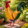 HOWHOMELY | Figurka ogrodowa – rzeźba ogrodowa – kolorowa – Podgląd zdjęcia produktu 2