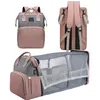 Baby Wickelrucksack mit Babybett - Große Wickeltasche Produktbild-Vorschau 9