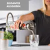 GLASWERK Glaskaraffe mit Deckel aus Edelstahl (1 Liter) - Produktbild-Vorschau 5