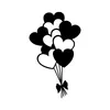Wallity, Balloons- TNL1421, Schwarz, Sonstige Produktbild-Vorschau 2