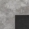 Tappeto grigio con pelliccia di coniglio morbida e Anteprima dell’immagine prodotto 6