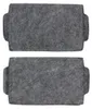 Two identical charcoal filters are shown side-by-side against a white background. Produktbild-Vorschau