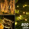 XINZI LED rozprávkové svetlá - 80 m 800 LED, teplá biela, 8 Náhľad obrázku produktu 2