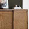 home24 Highboard - Mango Massiv / Wiener Geflecht Produktbild-Vorschau 8