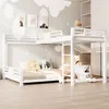 Letto a castello in metallo Flieks 90x200 cm/140x200 cm, Anteprima dell’immagine prodotto 1