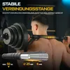 TREX SPORT Hantelset 40kg | 2in1 Set Kurzhanteln & Produktbild-Vorschau 2