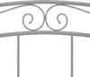 Letto in metallo grigio 140x200 cm Anteprima dell’immagine prodotto 6