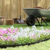 vidaXL Obrzeża trawnikowe czarne 4000 x 4 x 5 cm tworzywo Podgląd zdjęcia produktu 3