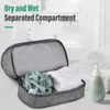 Kulturbeutel, Kulturtasche, Kosmetiktasche mit Mesh und Zip Produktbild-Vorschau 4