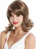 WIG ME UP Perücke kurz 50er 60er Retro Braun GFW1326-18 Produktbild-Vorschau 3