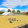 Jopassy pollaio all'aperto grande casa per polli tetto Anteprima dell’immagine prodotto 6