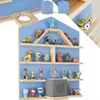 tectake® Mylittle Story nástěnná police 50 x 15,5 x 60 cm, Náhled obrázku produktu 2