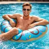 Donut Schwimmring aufblasbar Ø 120 cm – Schwimmreifen für Produktbild-Vorschau 3